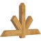 Ekena Millwork Kennewick Rough Sawn Timber Gable Bracket, Western Red Cedar, 60"W x 35"H x 4"D x 6"F, 14/12 Pitch GBW060X35X0406KEN00RWR - alternate 4